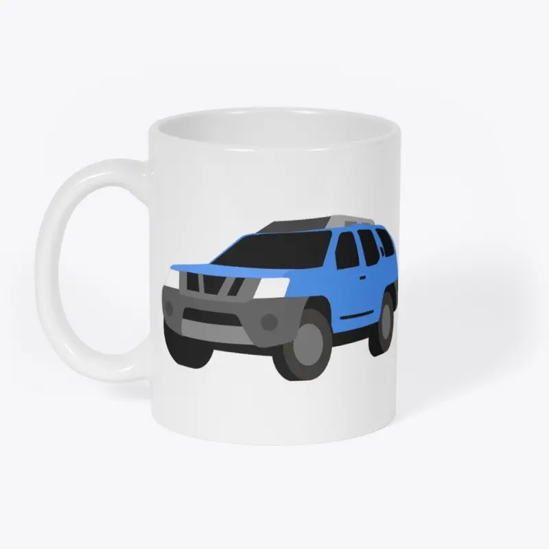 Blue SUV