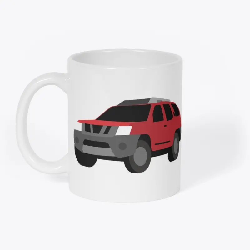 Red SUV